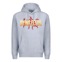 Heather Grey dying fetus 3 Premium Hoodie - artisFamous