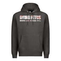 Charcoal Heather dying fetus 4 Premium Hoodie - artisFamous