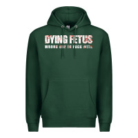 Sports Green dying fetus 4 Premium Hoodie - artisFamous
