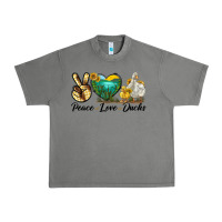 Tornado Peace Love Ducks Urban Heavy Tee - LillyAllenDesigns