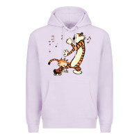 Lilac calvin dance party Premium Hoodie - artisFamous