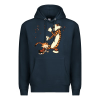 Navy calvin dance party Premium Hoodie - artisFamous