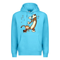 Ocean Blue calvin dance party Premium Hoodie - artisFamous