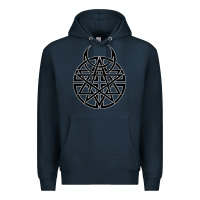 Navy disturbed 1 Premium Hoodie - artisFamous