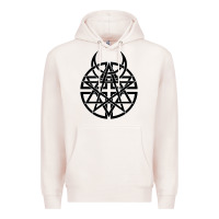 Pale Pink disturbed 1 Premium Hoodie - artisFamous