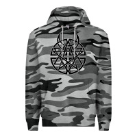 Slate Camo disturbed 1 Premium Hoodie - artisFamous