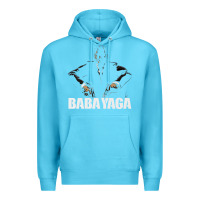 Ocean Blue baba yaga Premium Hoodie - artisFamous