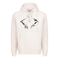 Pale Pink baba yaga Premium Hoodie - artisFamous