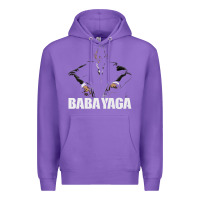 Purple baba yaga Premium Hoodie - artisFamous