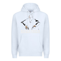 White baba yaga Premium Hoodie - artisFamous