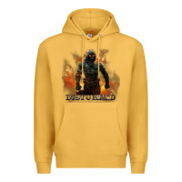 Mustard disturbed 8 Premium Hoodie - artisFamous