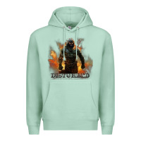 Seafoam disturbed 8 Premium Hoodie - artisFamous