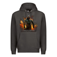 Smoke disturbed 8 Premium Hoodie - artisFamous