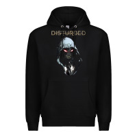 Black disturbed 10 Premium Hoodie - artisFamous