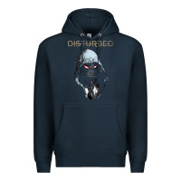 Navy disturbed 10 Premium Hoodie - artisFamous