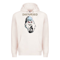 Pale Pink disturbed 10 Premium Hoodie - artisFamous