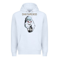 White disturbed 10 Premium Hoodie - artisFamous