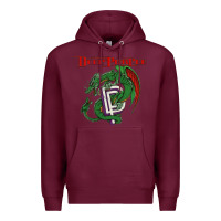 Burgundy deep purple 7 Premium Hoodie - artisFamous