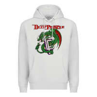 Dove Grey deep purple 7 Premium Hoodie - artisFamous