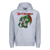 Heather Grey deep purple 7 Premium Hoodie - artisFamous