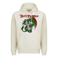 Oatmeal Heather deep purple 7 Premium Hoodie - artisFamous