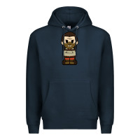 Navy hannibal lecter chibi Premium Hoodie - artisFamous