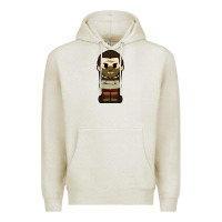 Oatmeal Heather hannibal lecter chibi Premium Hoodie - artisFamous