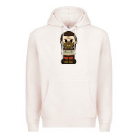 Pale Pink hannibal lecter chibi Premium Hoodie - artisFamous
