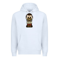 White hannibal lecter chibi Premium Hoodie - artisFamous