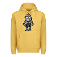 Antique Gold iron giant Premium Hoodie - artisFamous