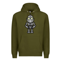 Army Green iron giant Premium Hoodie - artisFamous