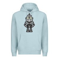 Blue Mist iron giant Premium Hoodie - artisFamous