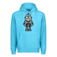 Ocean Blue iron giant Premium Hoodie - artisFamous