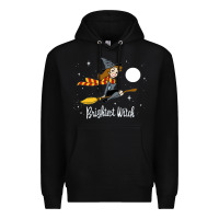 Black brightest witch Premium Hoodie - artisFamous
