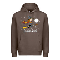 Coffee brightest witch Premium Hoodie - artisFamous