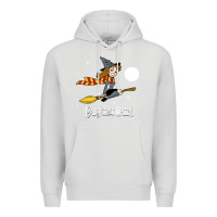 Dove Grey brightest witch Premium Hoodie - artisFamous