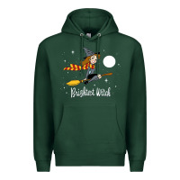 Sports Green brightest witch Premium Hoodie - artisFamous