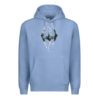 Colony Blue skyrim Premium Hoodie - artisFamous