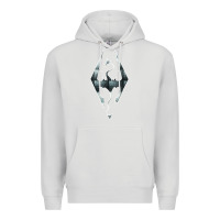 Dove Grey skyrim Premium Hoodie - artisFamous