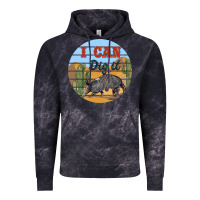 Cloud Black i can dig it armadillo Vintage Hoodie - BarkalooDesign
