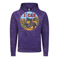 Cloud Purple i can dig it armadillo Vintage Hoodie - BarkalooDesign