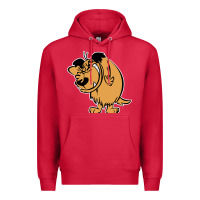 Cardinal smile mumbly muttley dog Premium Hoodie - artisFamous