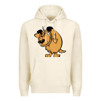 Tofu smile mumbly muttley dog Premium Hoodie - artisFamous