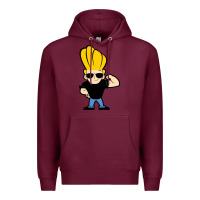 Burgundy johnny bravo chibi Premium Hoodie - artisFamous