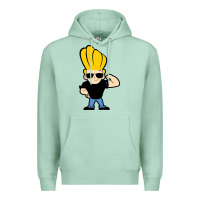 Seafoam johnny bravo chibi Premium Hoodie - artisFamous