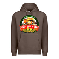 Coffee sneeds feed and seed Premium Hoodie - artisFamous