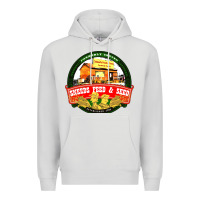 Dove Grey sneeds feed and seed Premium Hoodie - artisFamous