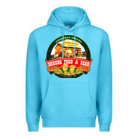 Ocean Blue sneeds feed and seed Premium Hoodie - artisFamous