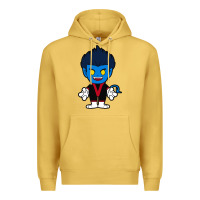 Antique Gold nightcrawler chibi Premium Hoodie - artisFamous
