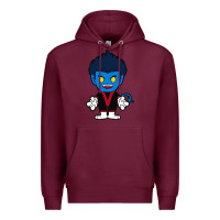 Burgundy nightcrawler chibi Premium Hoodie - artisFamous